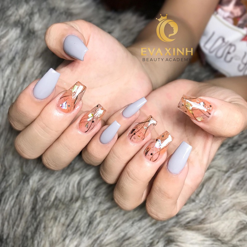 mẫu nails cô dâu