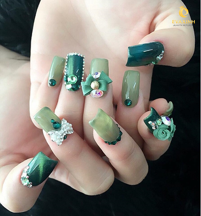 làm nail đắp bột