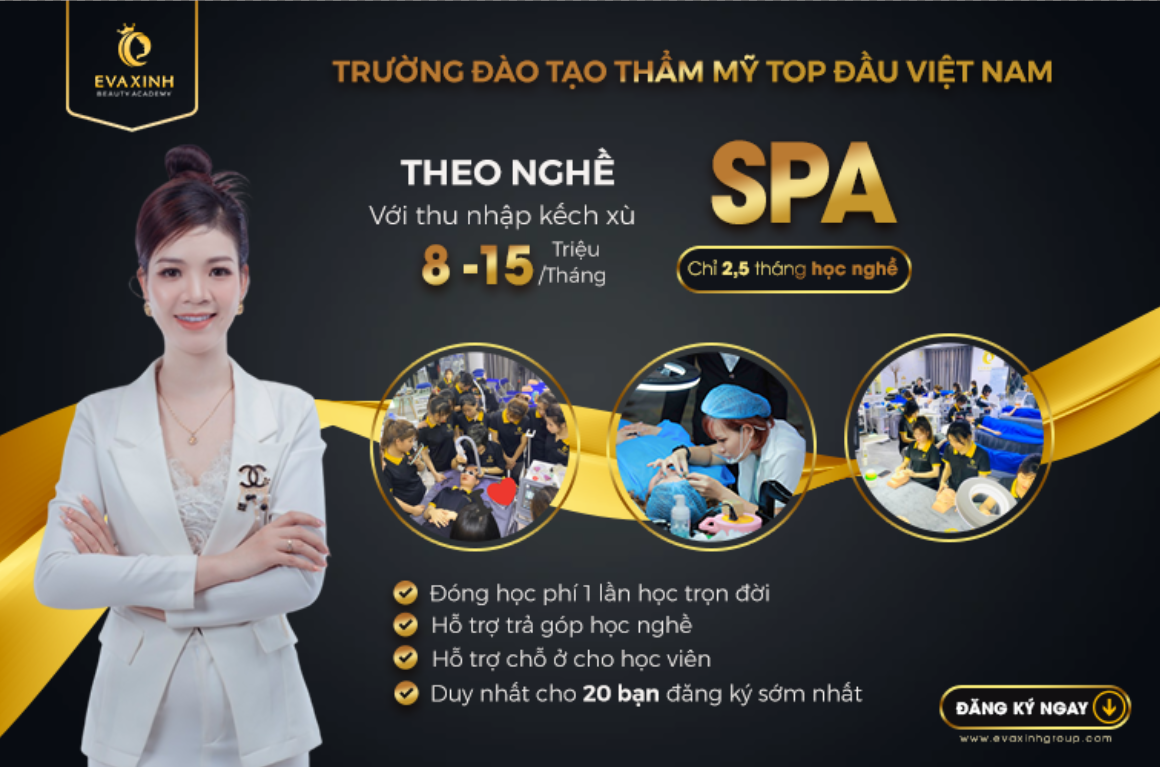 Bỏ túi 5 +++ Trung tâm đào tạo spa chuyên nghiệp cho nữ hiện nay