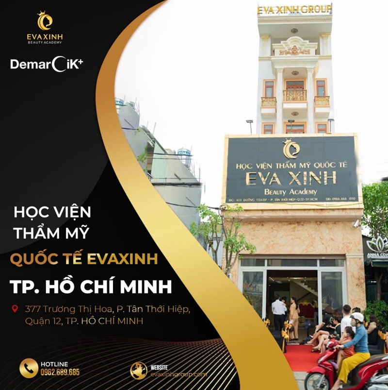 Học viện thẩm mỹ của Eva Xinh tại thành phố Hồ Chí Minh